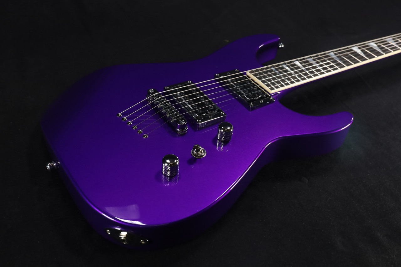 Jackson Custom Shop Soloist 2H TOM Purple Metallic Rare 420