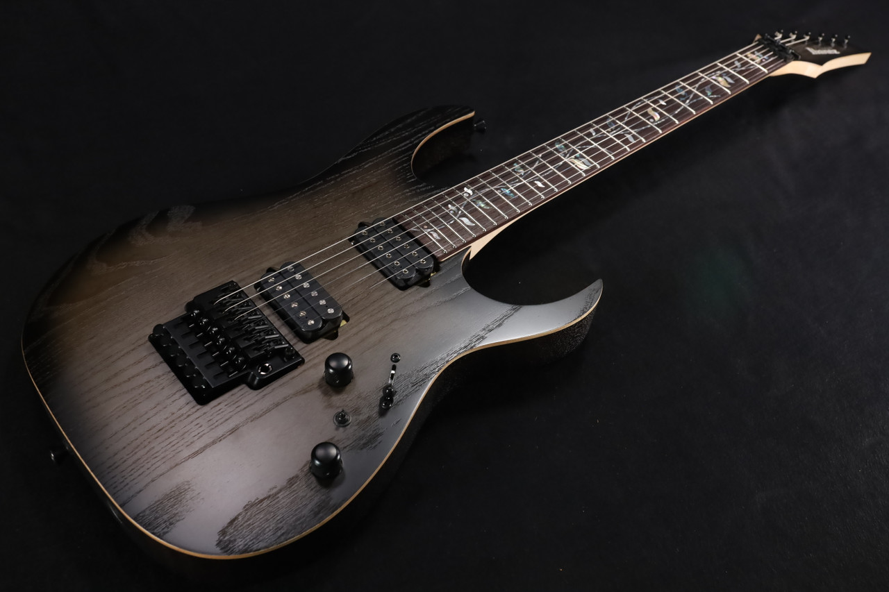 Ibanez J Custom Limited Edition RG8620AHAGF Anvil Gray Burst Flat