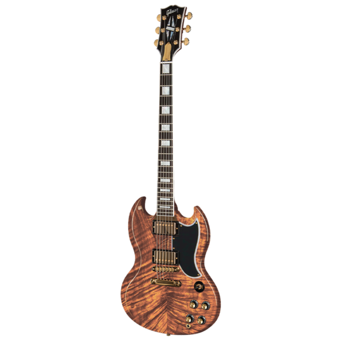 Gibson Custom SG Custom with Koa Top, Gloss - Walnut PRE ORDER