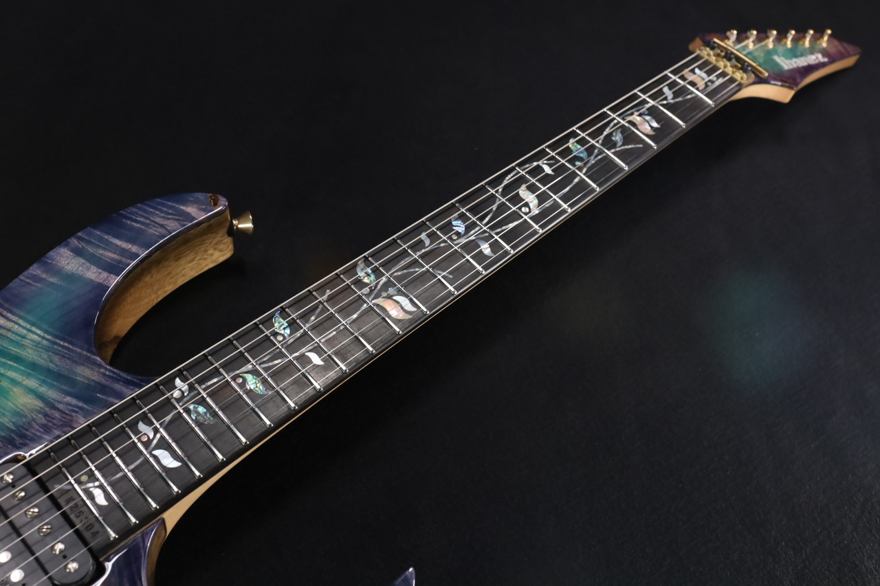 Ibanez Japan Custom Shop Visions IV2RG Electric Guitar - Blue