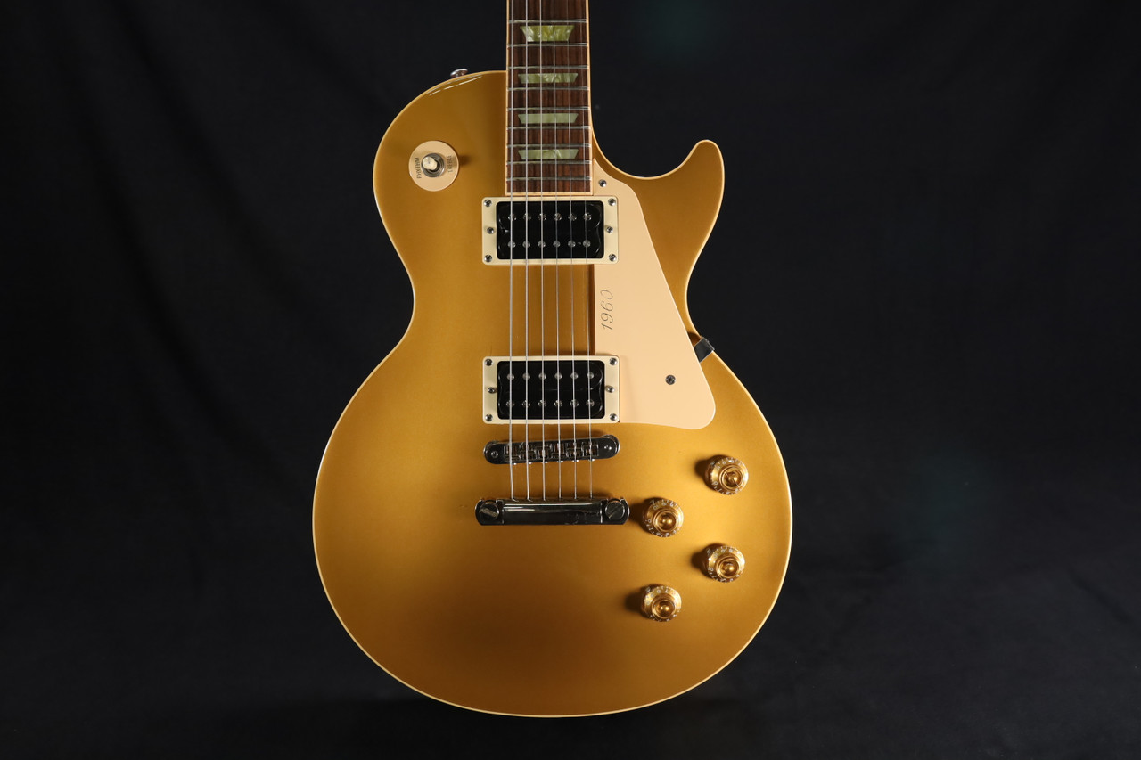 MINT Gibson Les Paul Classic 1960 Goldtop 187 USED 187 - Liberty Music