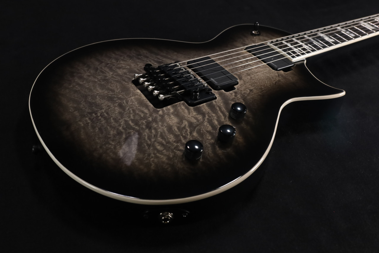 ESP-E-II Eclipse FR Electric Guitar - Charcoal Burst 253 USED MINT