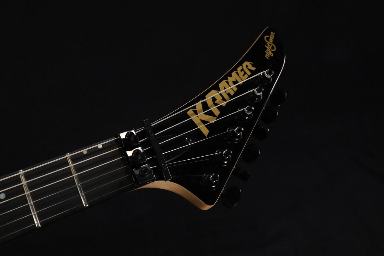 Kramer Nightswan Jet Black Metallic MINT USED 259 - Liberty Music
