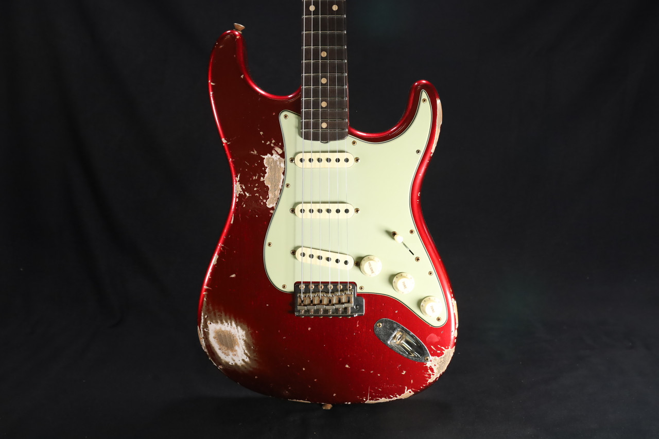 ストラトキャスター hard relic Fender Custom Shop 1962 Stratocaster Heavy Relic, 3A Rosewood