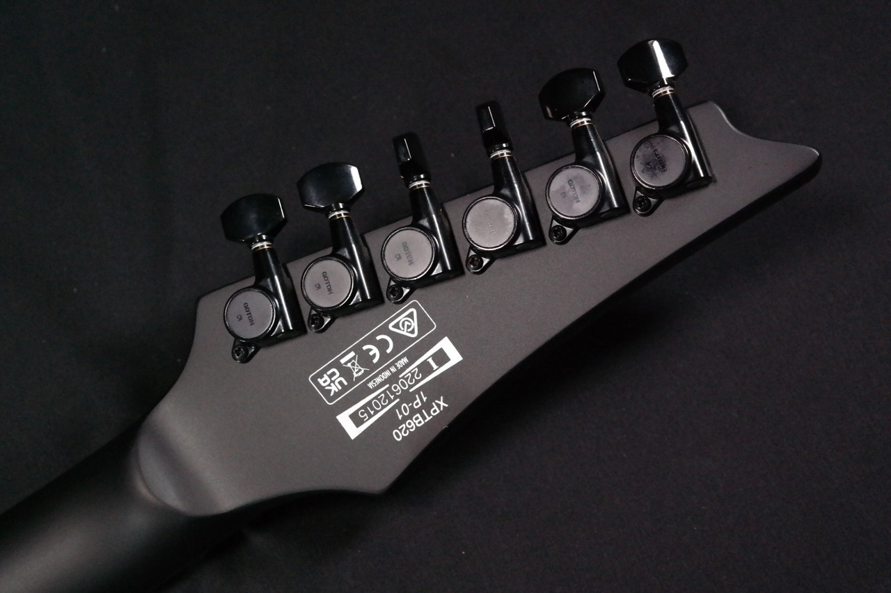 Ibanez XPTB620BKF Iron Label Xiphos Electric Guitar - Flat Black