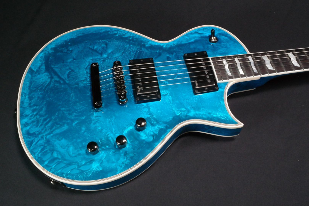 ESP Japan Custom Shop Eclipse Custom Blue Liquid Metal 0222