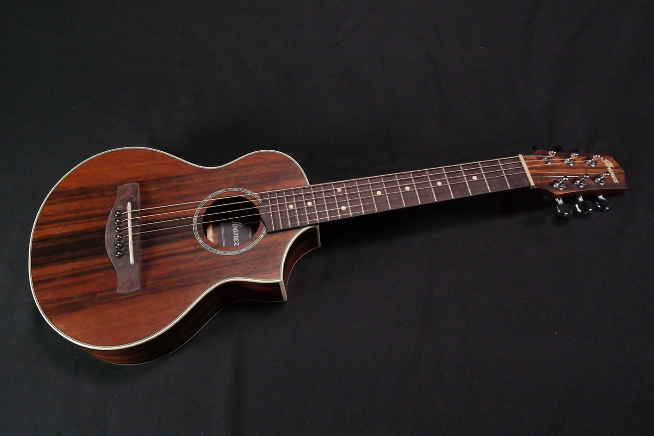 Ibanez EWP13 Piccolo Guitar Dark Brown Open Pore - 766 - Liberty Music