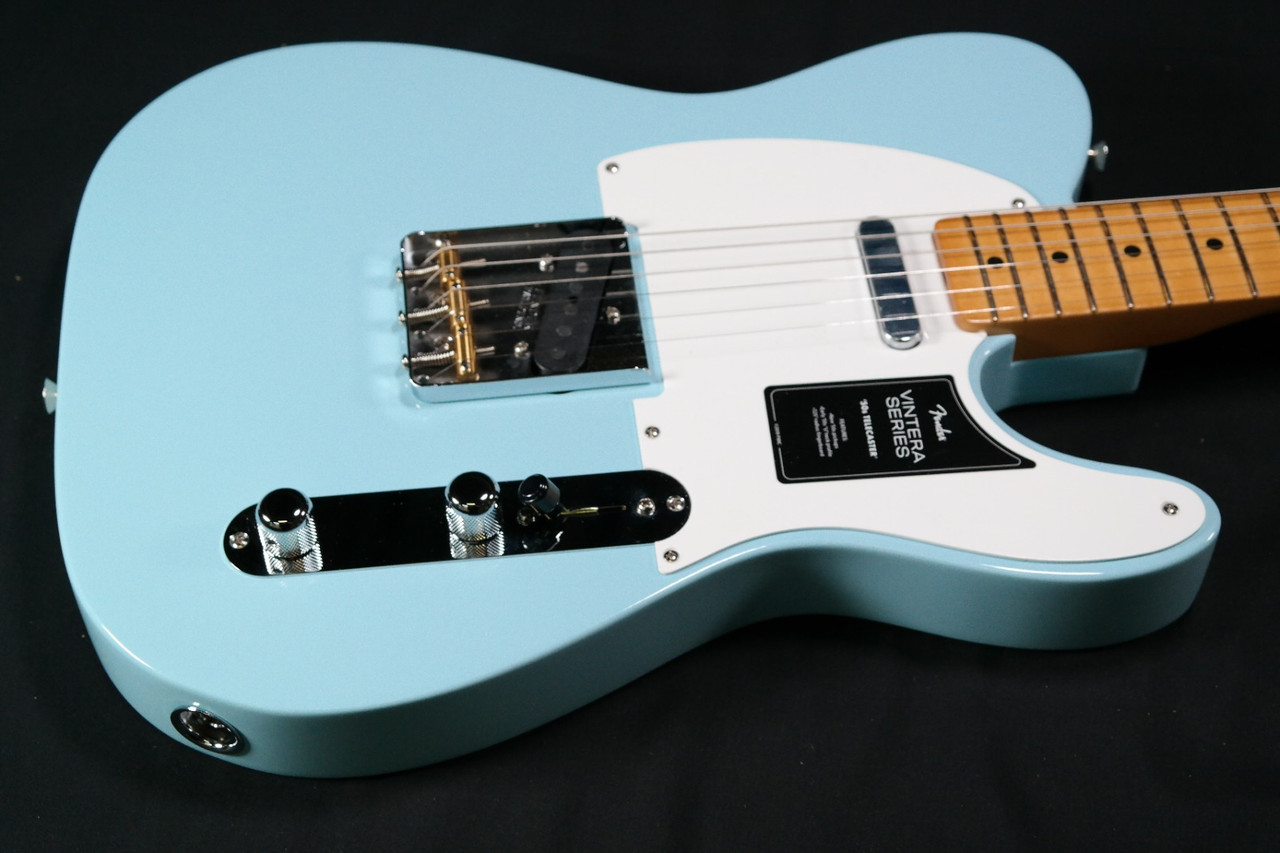 Fender Vintera '50s Telecaster - Maple Fingerboard - Sonic Fender Vintera '50s Telecaster - Maple Fingerboard - Sonic