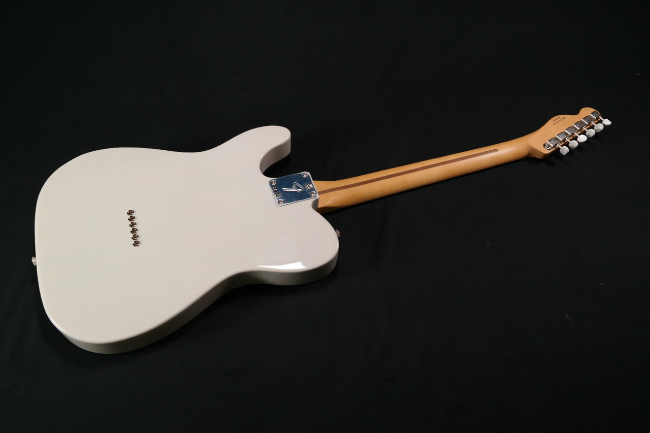 Fender Gold Foil Telecaster - Ebony Fingerboard - White Blonde 830