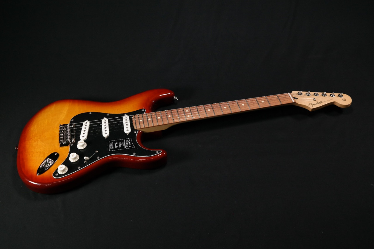 Fender Player Stratocaster Plus Top - Pau Ferro Fingerboard - Tobacco  Sunburst