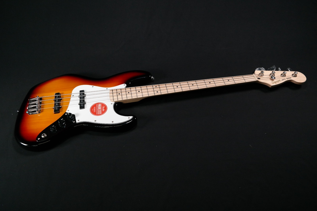 Squier Affinity Series Jazz Bass - Maple Fingerboard - White