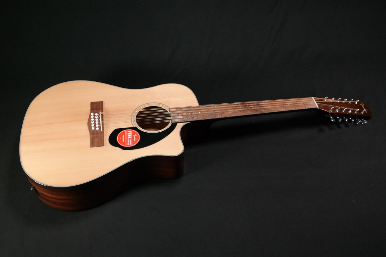 Fender CD-60SCE Dreadnought 12-string - Walnut Fingerboard