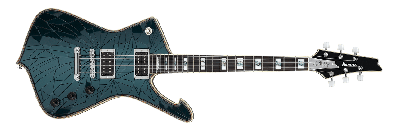 IBANEZ エルキター Ibanez Paul Stanley (KISS) Signature Model w/ Black ?Cracked