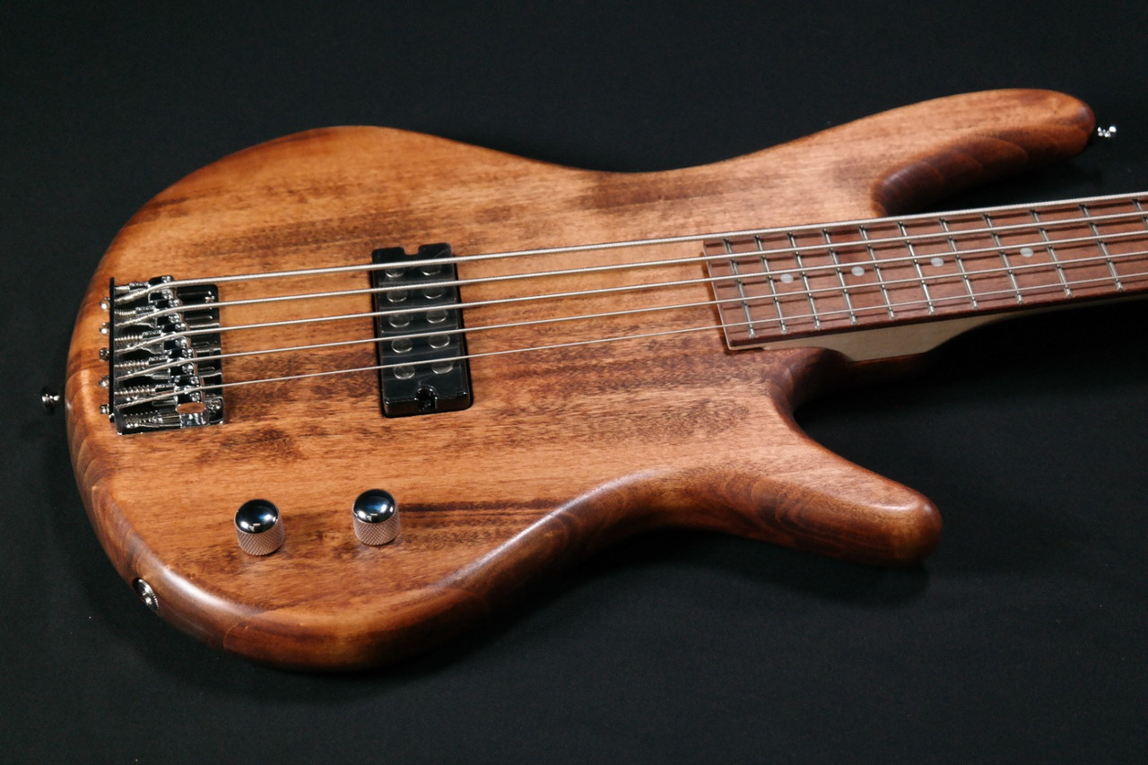 Ibanez Gio GSR105EX 5 String Bass Mahogany Oil 300 - Liberty Music
