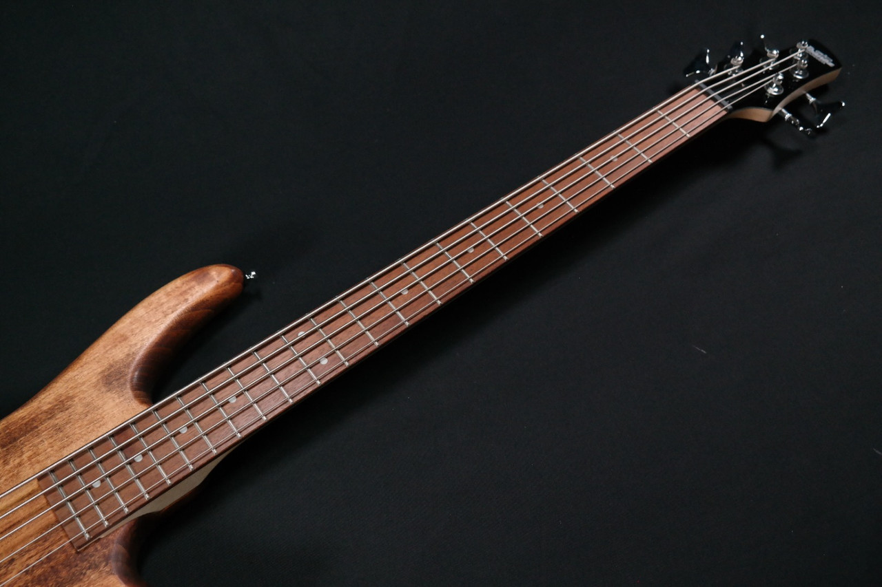 Ibanez Gio GSR105EX 5 String Bass Mahogany Oil 300 - Liberty Music