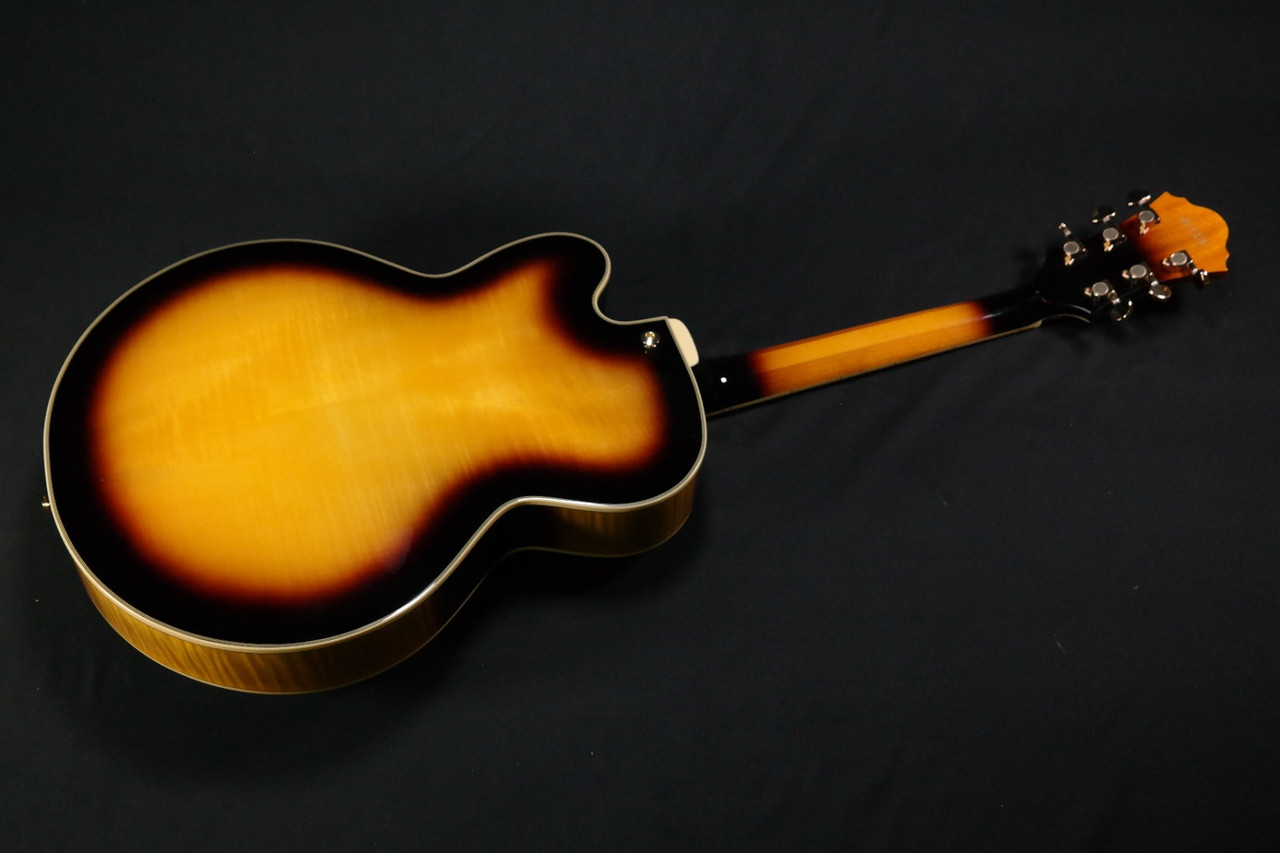 Ibanez Artcore Exp AF95FM Hollowbody Antique Yellow with Sunburst