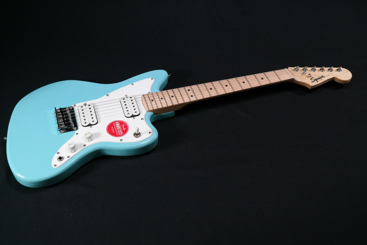 Squier Mini Jazzmaster HH - Maple Fingerboard - Daphne Blue - 261