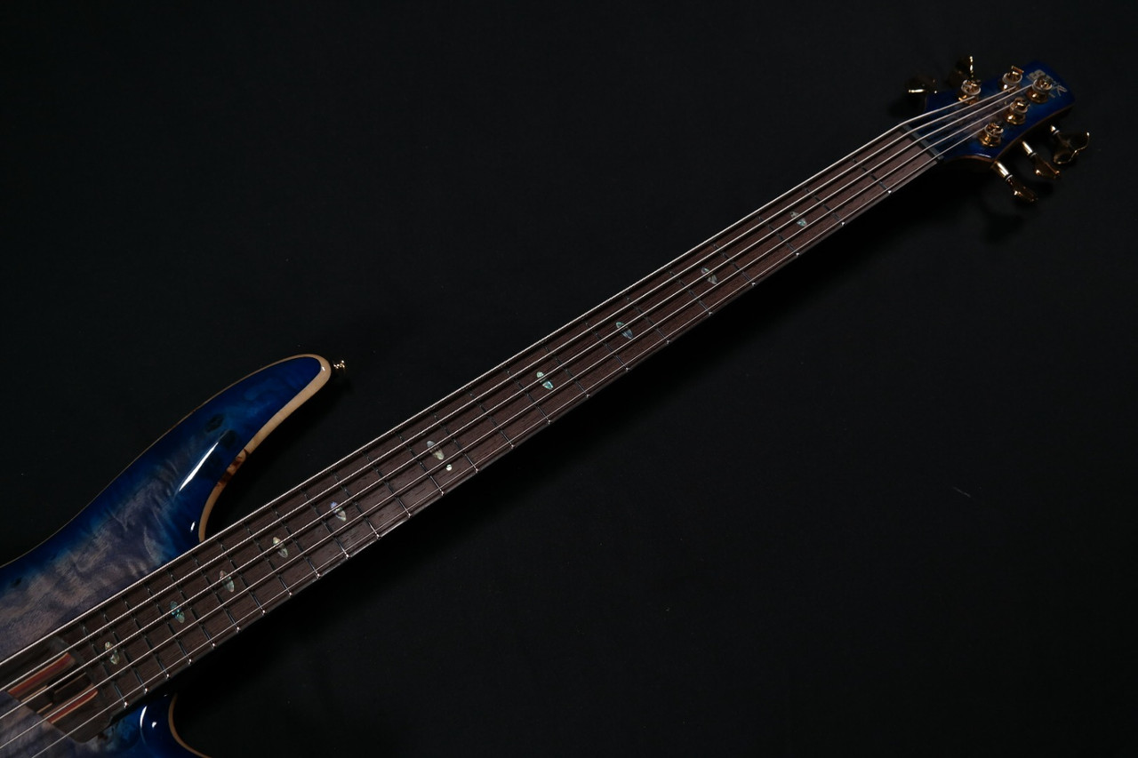 Ibanez Sr2605 Premium 5-String Bass Cerulean Blue Burst - 409 