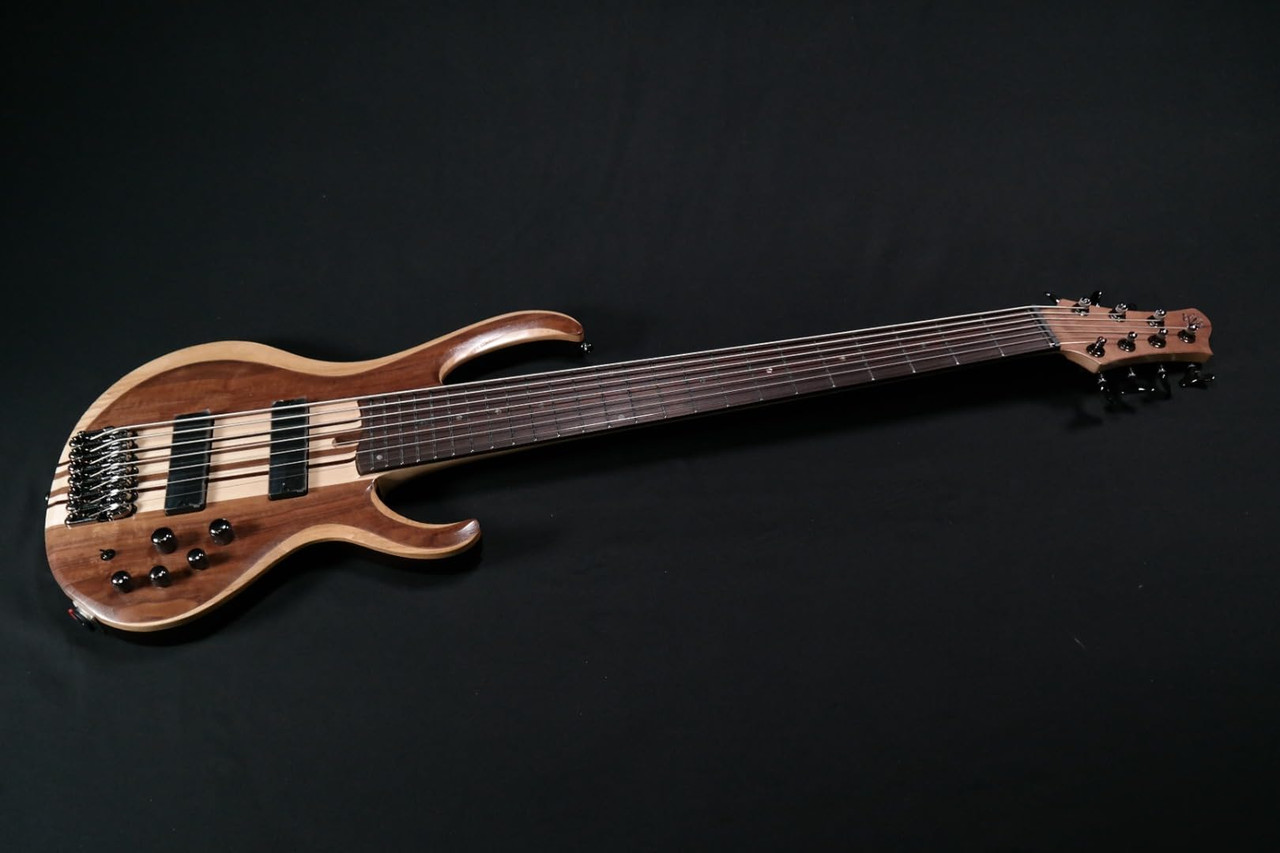 Ibanez Btb747 7-String Electric Bass Guitar Low Gloss Natural