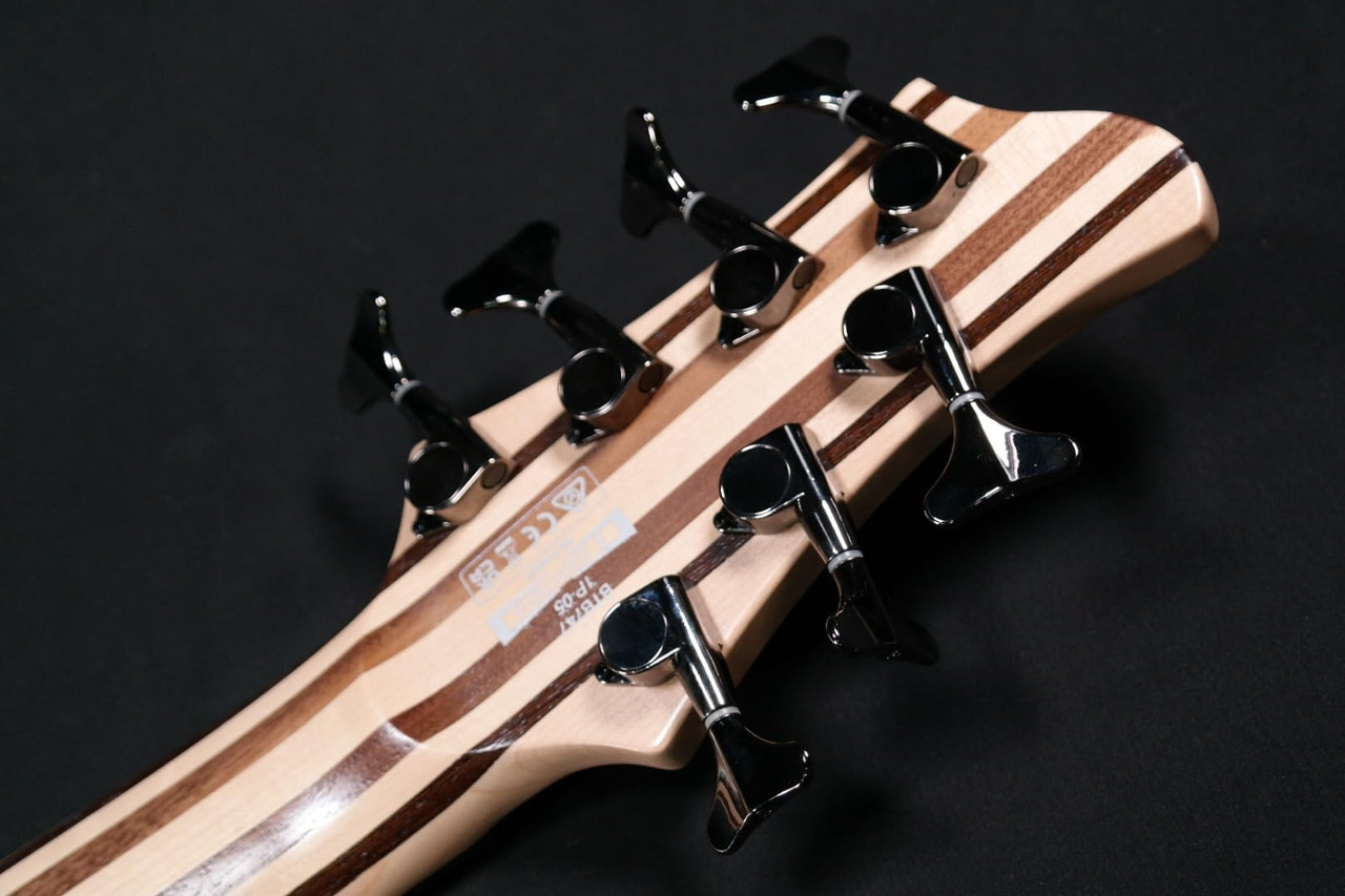 Ibanez Btb747 7-String Electric Bass Guitar Low Gloss Natural
