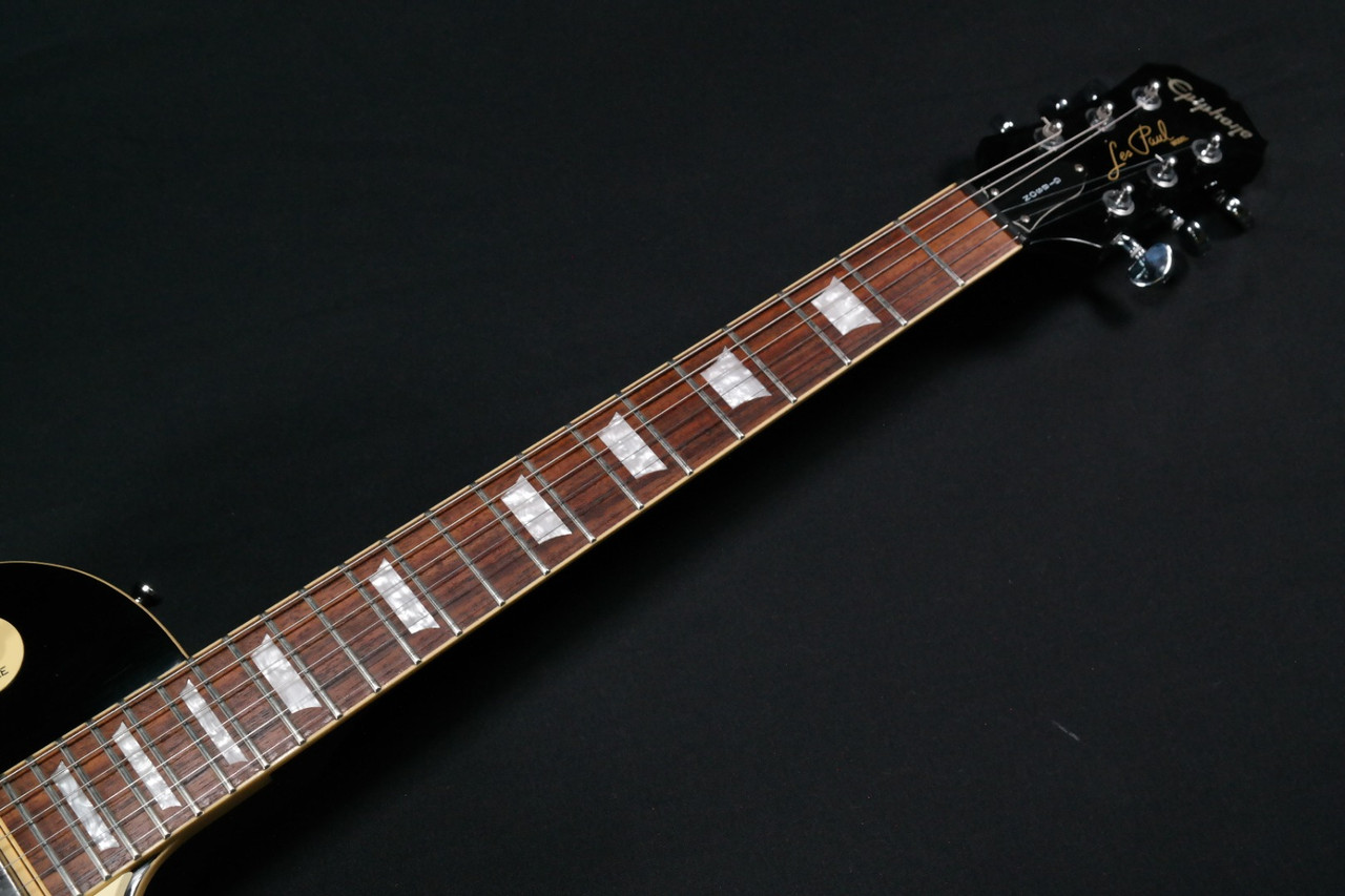 epiphone Les Paul Studio Black ケース付 Epiphone Les Paul Black with Case - Used - Liberty Music