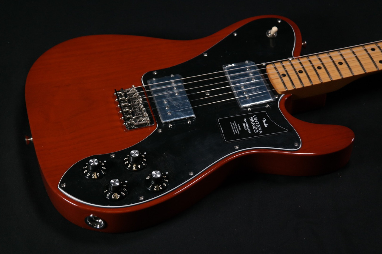 Fender Vintera '70s Telecaster Deluxe - Maple Fingerboard - Mocha