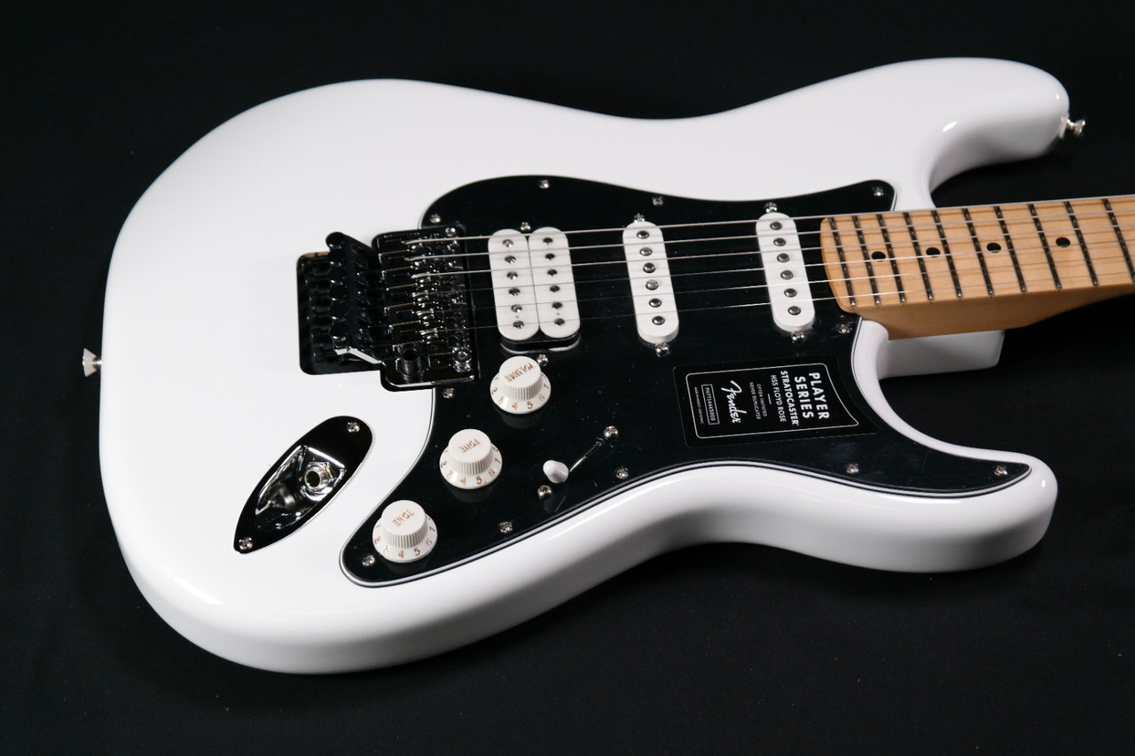 Fender Player Stratocaster with Floyd Rose - Maple Fingerboard - Polar  White - 169