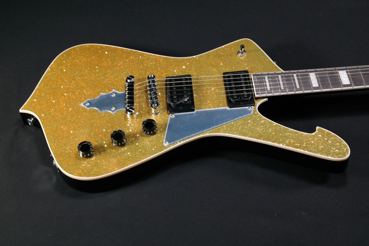 Ibanez PS60GSL Paul Stanley Signature 6 Strings Electric Guitar (Gold  Sparkle) - 983