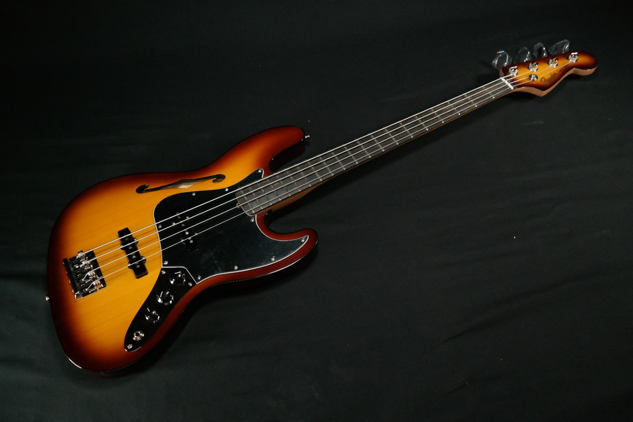 Fender Limited Edition Suona Jazz Bass Thinline, Ebony Fingerboard, Violin  Burst ON THE WAY!