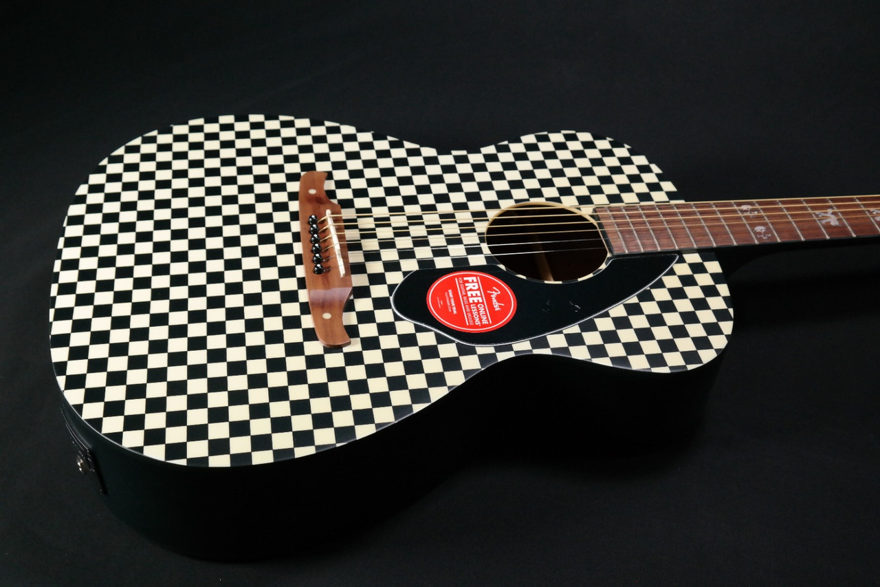 Fender Tim Armstrong Hellcat - Walnut Fingerboard - Checkerboard