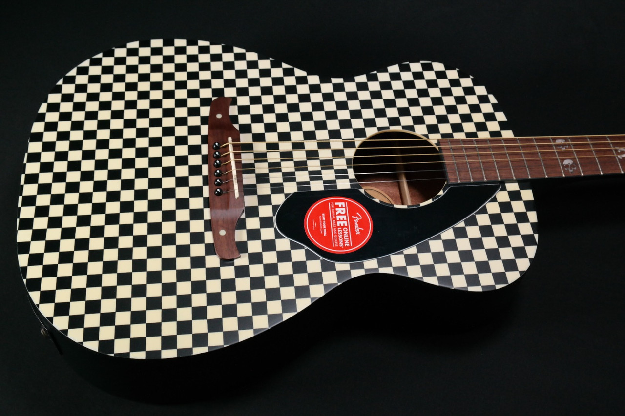Fender Tim Armstrong Hellcat - Walnut Fingerboard - Checkerboard 