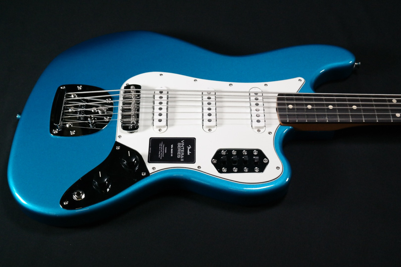 Fender Vintera II 60s Bass VI, Rosewood Fingerboard, Lake Placid