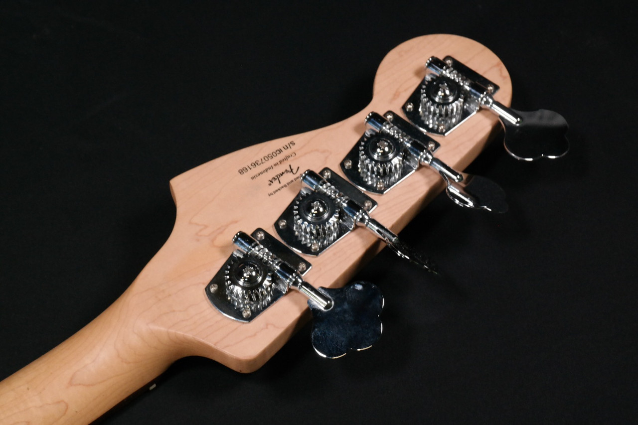 Squier Precision Bass Black with White Pickguard - USED - 168