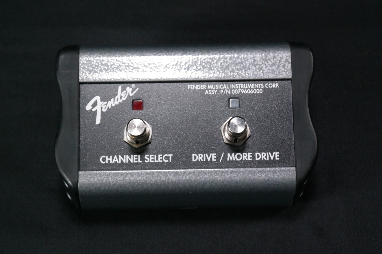 Fender 2-button Channel/Drive/More Drive Footswitch - USED - Liberty Music