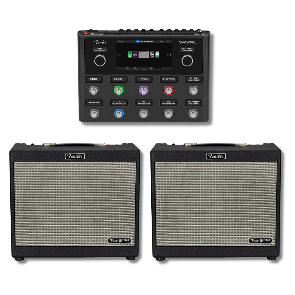 Fender TONE MASTER PRO BUNDLE W/ TWO TONE MASTER FR-10, 120V