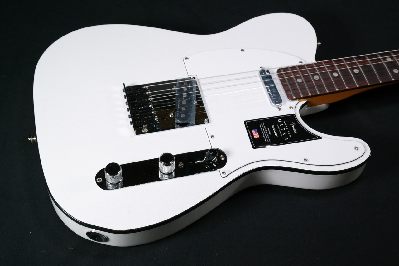 All new! 北米アルダーAAA材　telecasterDX レリックボディ Fender American Ultra Telecaster - Rosewood Fingerboard - Arctic