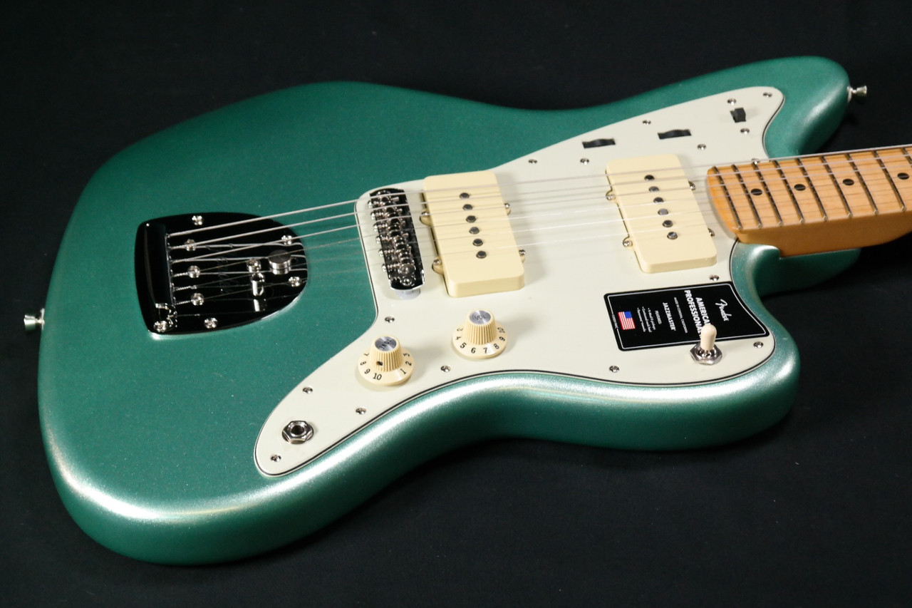 Fender American Professional II Jazzmaster - Maple Fingerboard - Mystic  Surf Green - 797