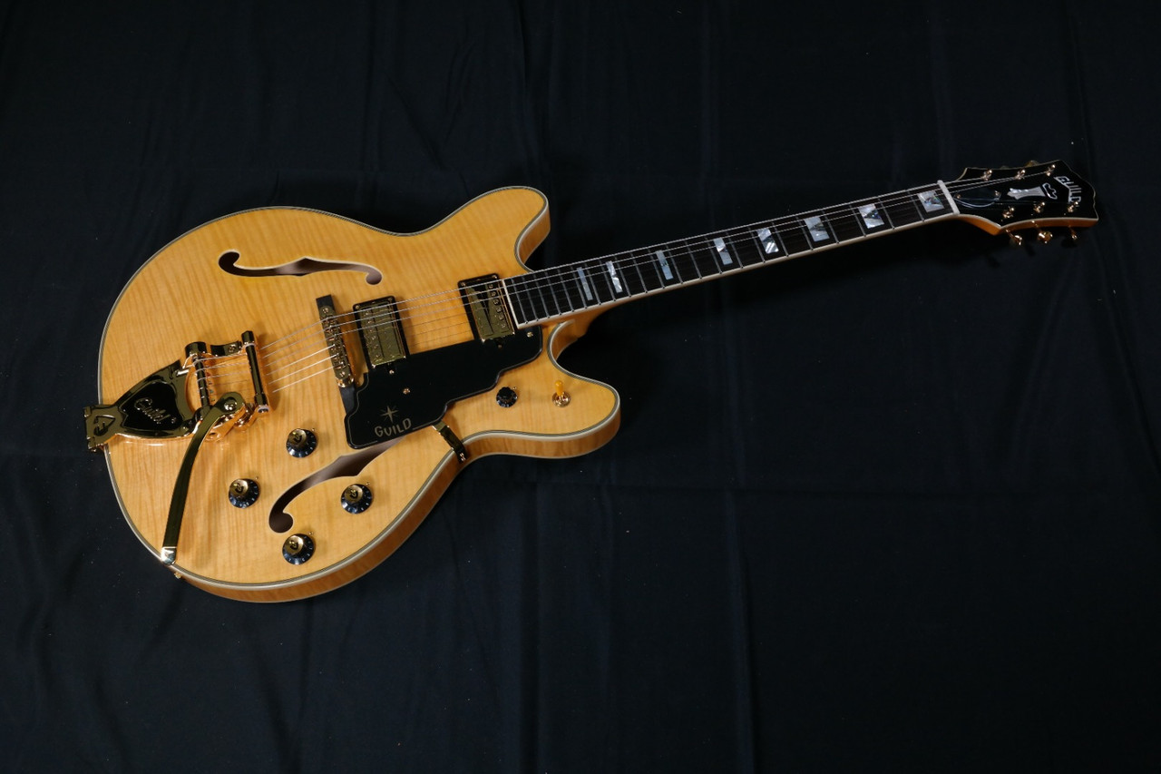 Guild Starfire VI Flame Maple - Newark Double-Cut Semi-Hollow w