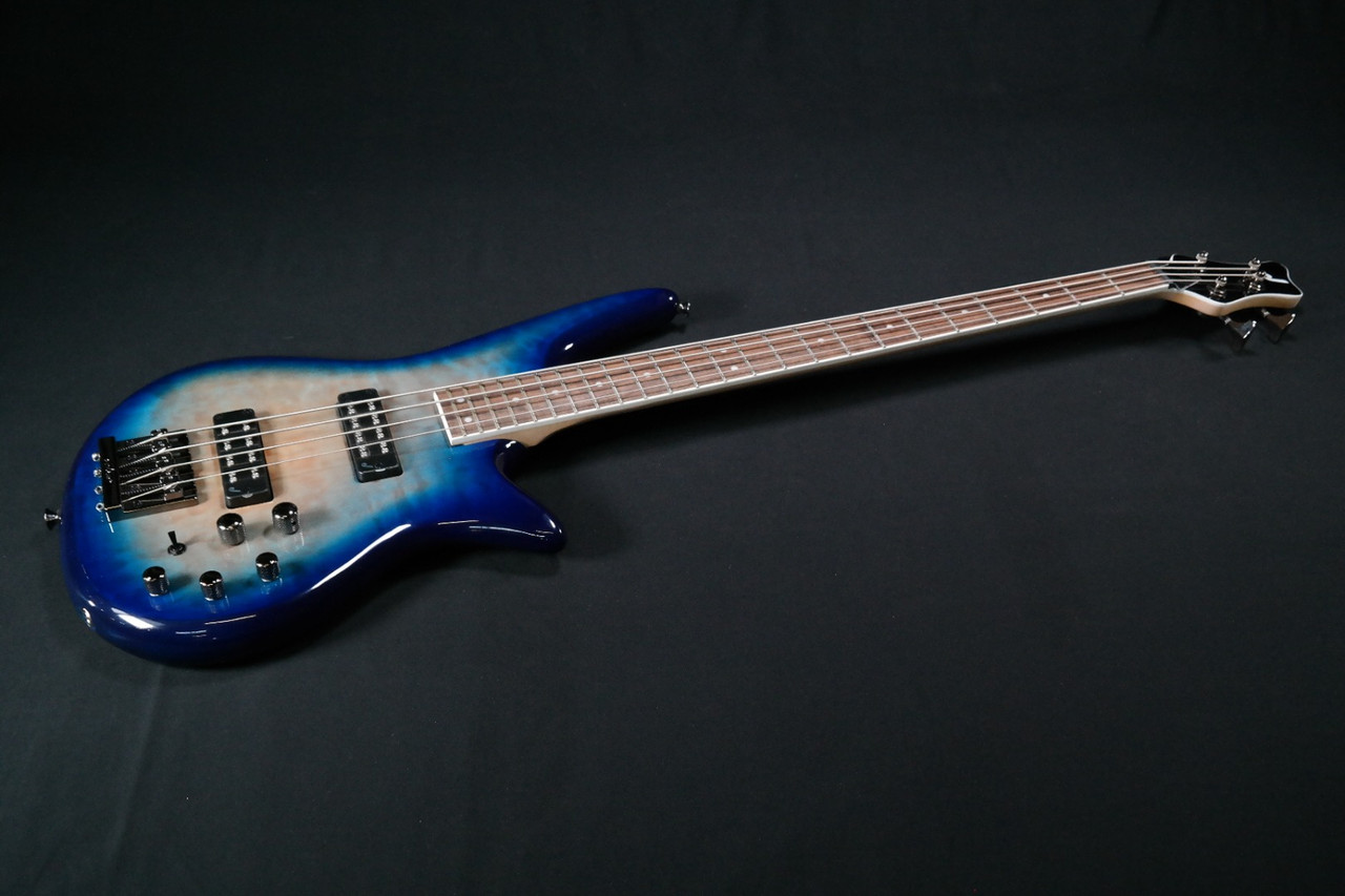 Jackson JS Series Spectra Bass JS3Q, Laurel Fingerboard, Amber