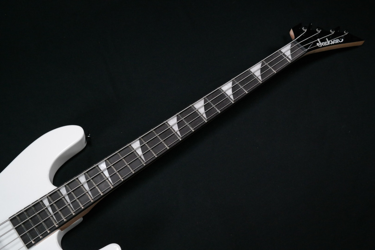 Jackson JS Series Concert Bass JS2, Amaranth Fingerboard, Snow