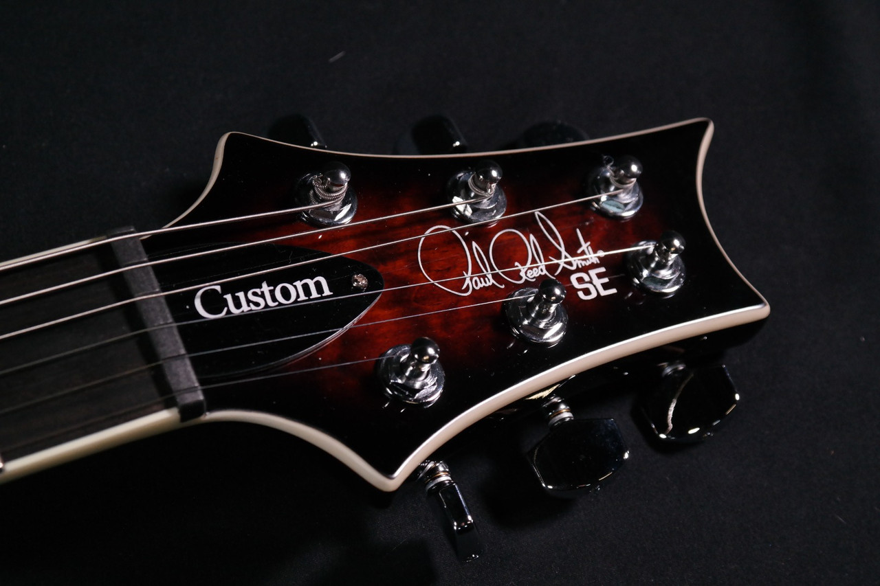 PRS SE Custom 24 Black Gold Sunburst 196 - Liberty Music