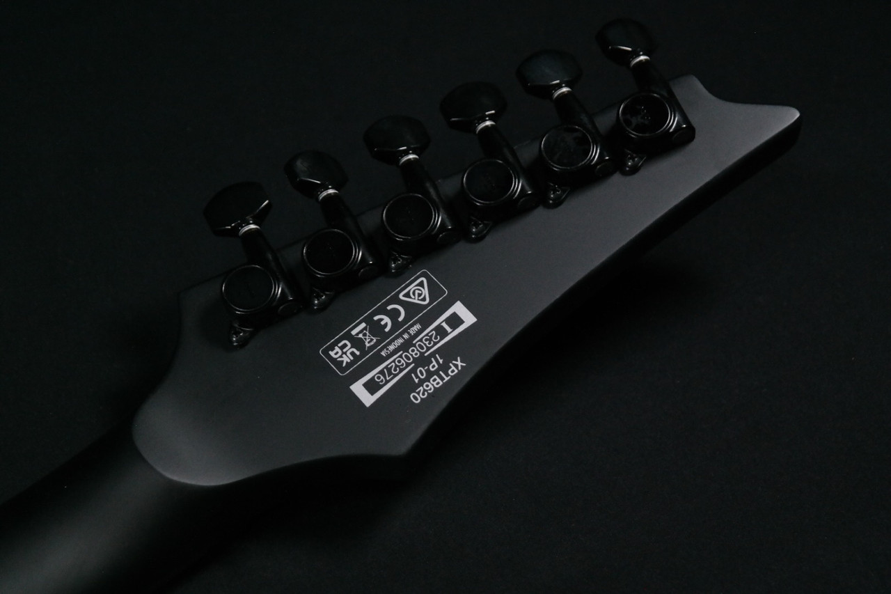 Ibanez XPTB620BKF Xiphos Iron Label 6str Electric Guitar w/Bag