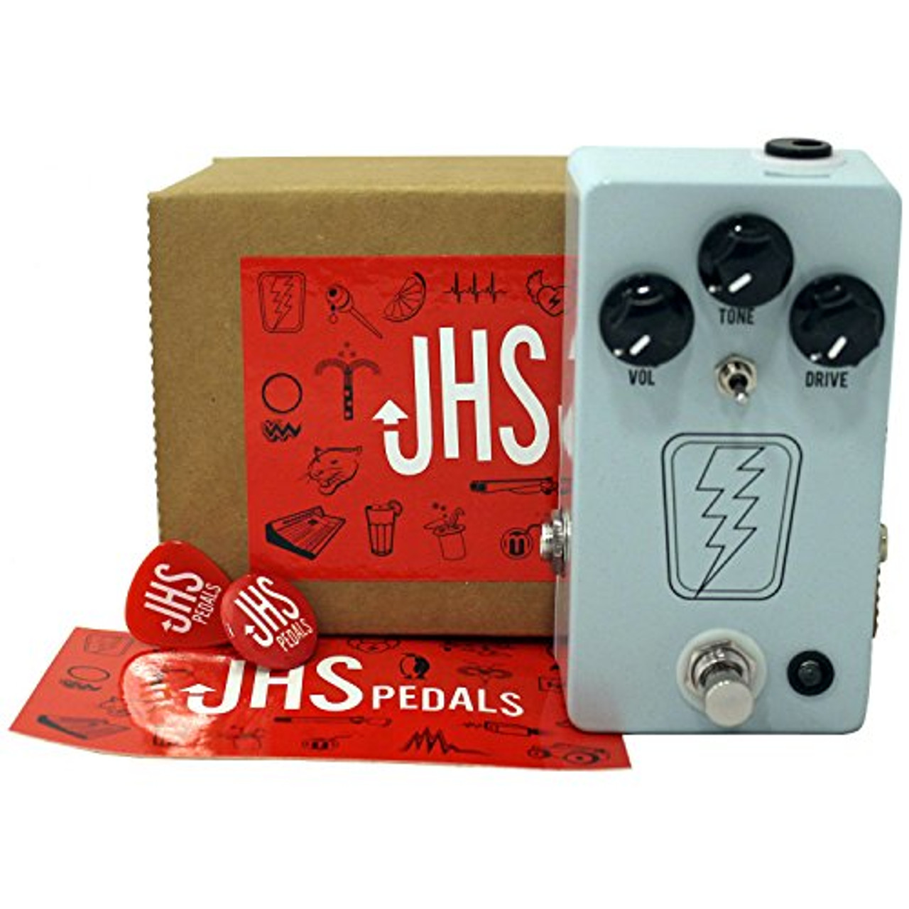 JHS SuperBolt Valco Supro Amp Tones Pedal W/ JHS Sticker