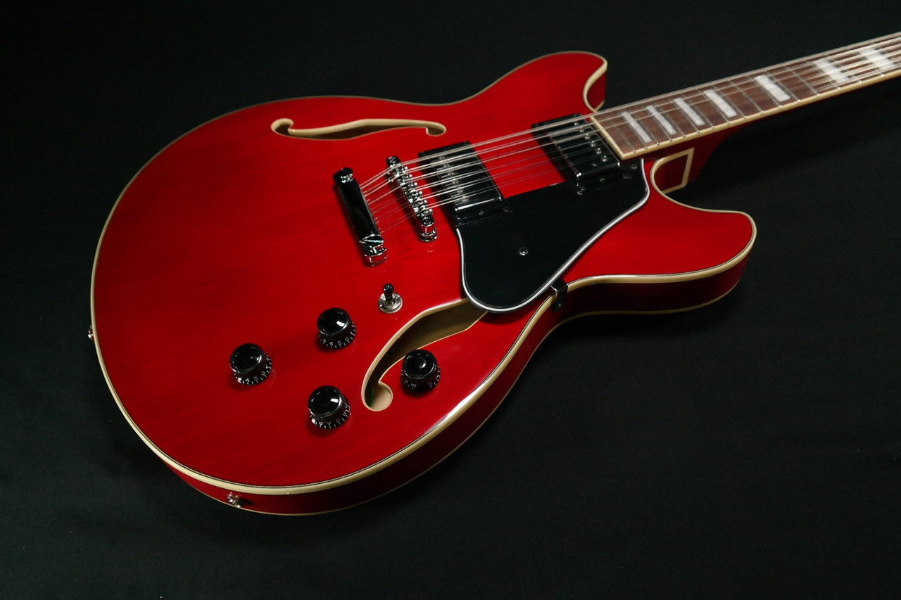 Ibanez AS7312TCD AS Artcore 12str Electric Guitar - Transparent