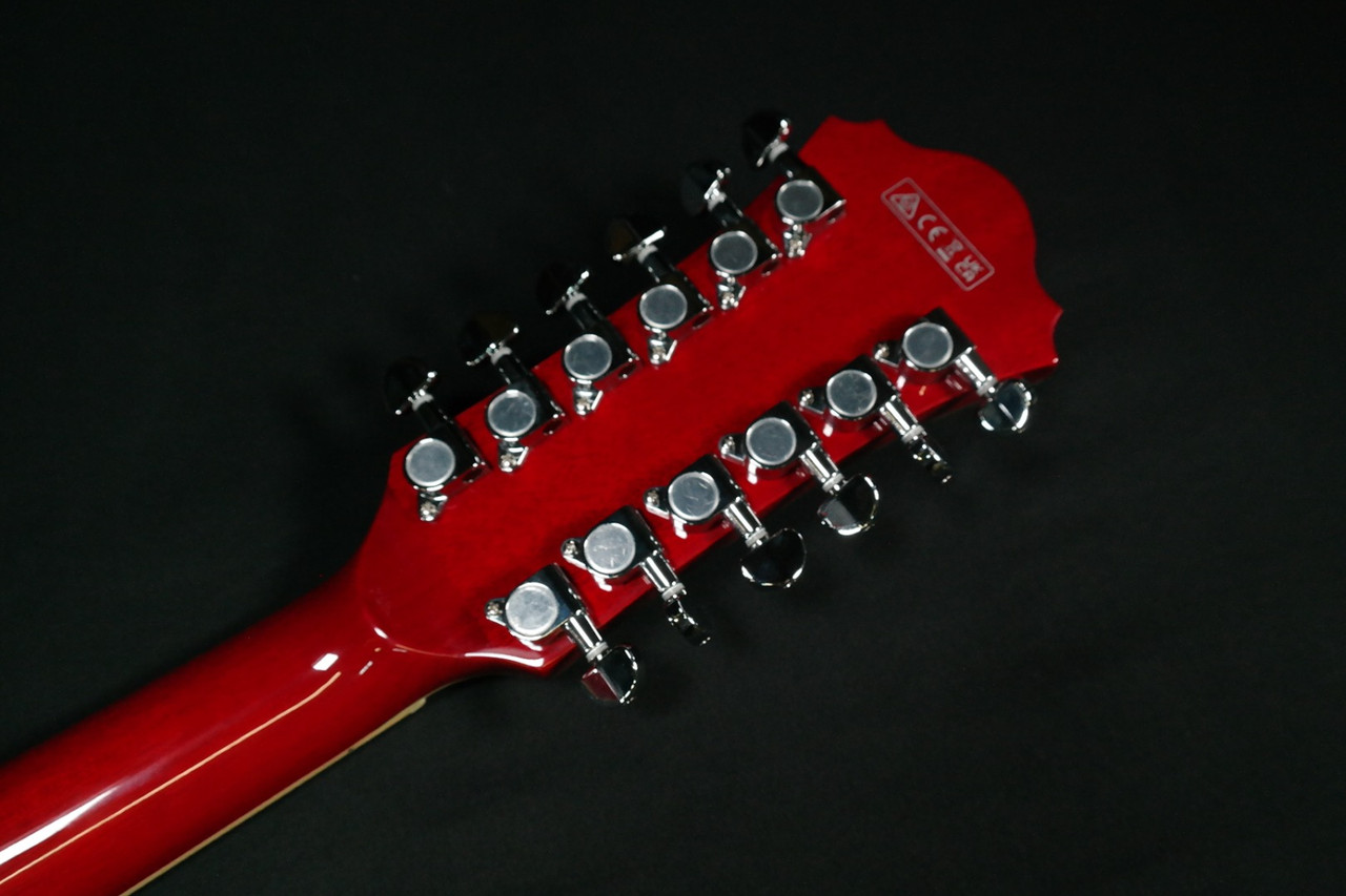 Ibanez AS7312TCD AS Artcore 12str Electric Guitar - Transparent