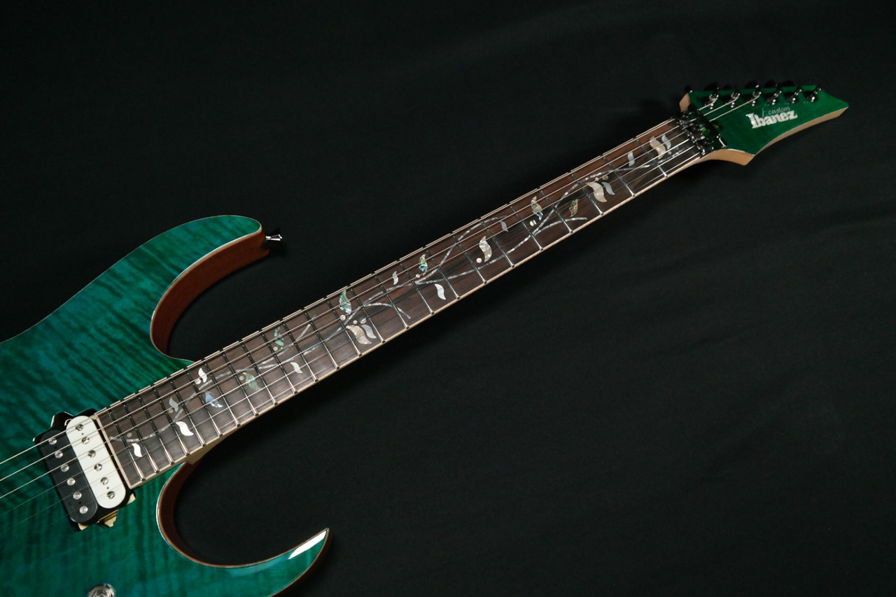 Ibanez RG8520GE RG j.custom 6str Electric Guitar w/Case - Green