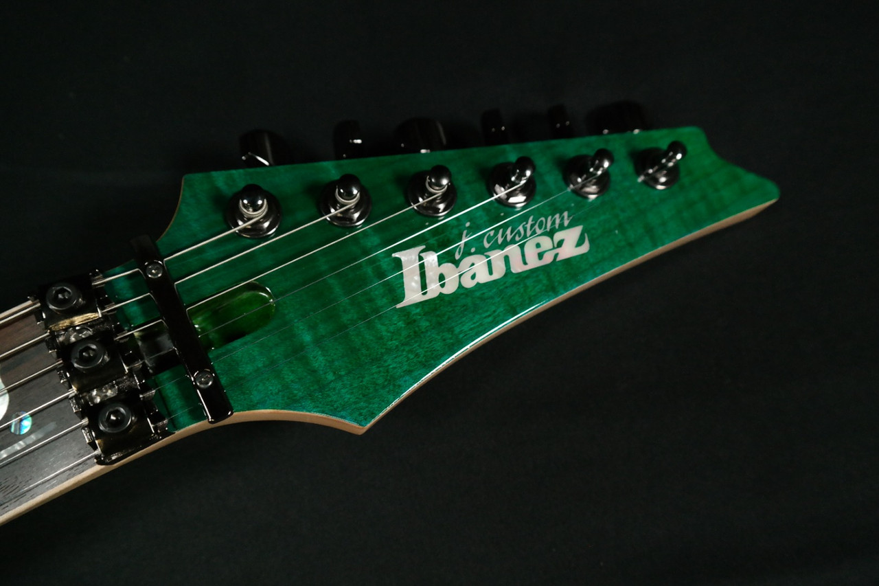 Ibanez RG8520GE RG j.custom 6str Electric Guitar w/Case - Green