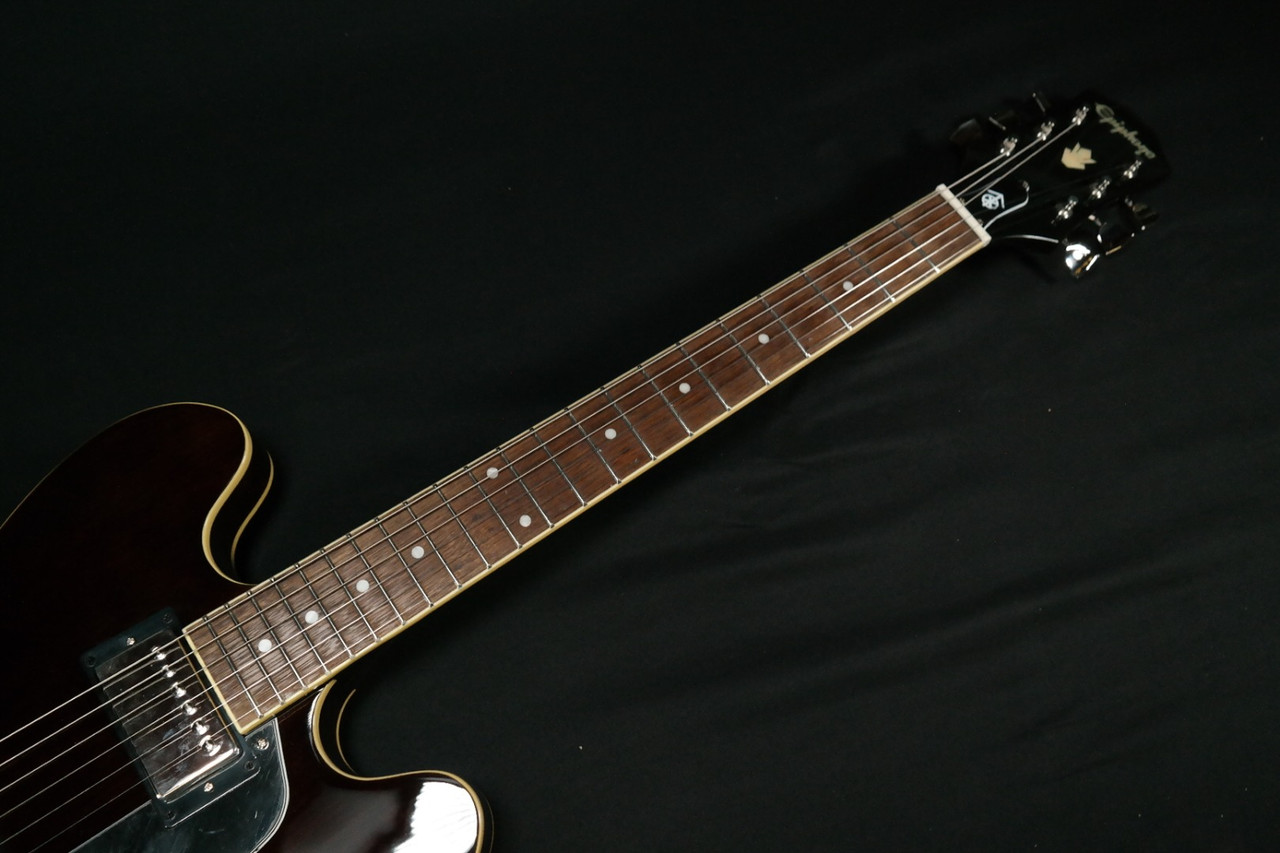 Epiphone Jim James ES-335 (Incl. Hard Case) Seventies Walnut - 873