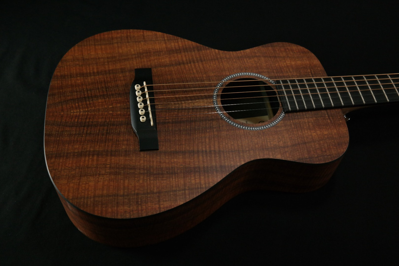 Martin Little Martin LXK2 Acoustic Guitar with Gig Bag, Koa and