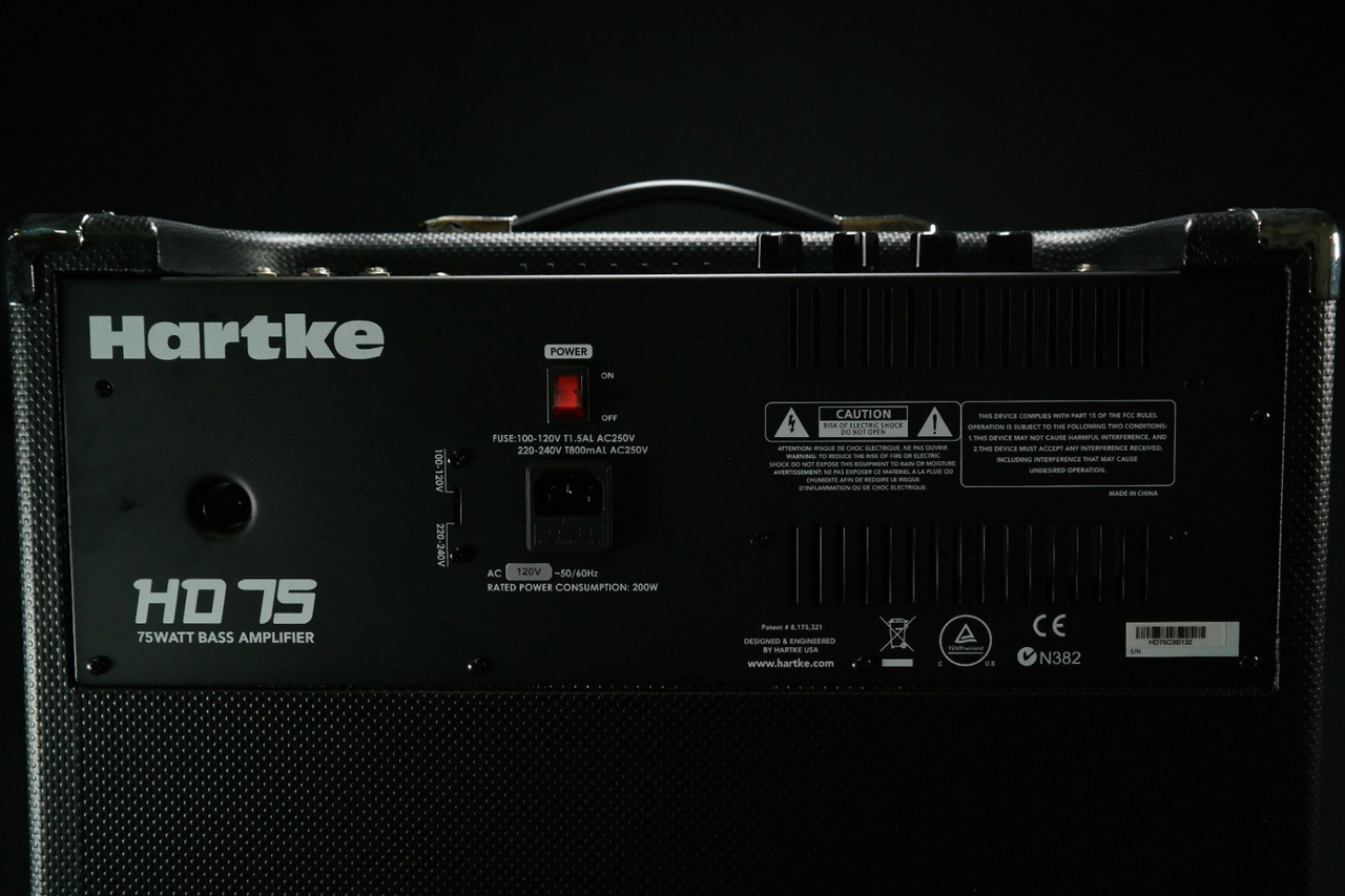 HARTKE ( ハートキー ) ⁄ HD75 ベース・コンボアンプ夏休み Hartke